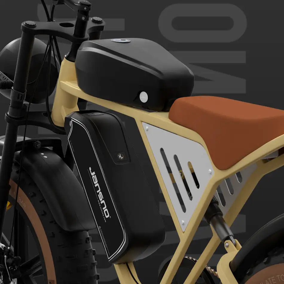 JANSNO X70 Fat Tire Electric Bike 750W Dual Motor 48V