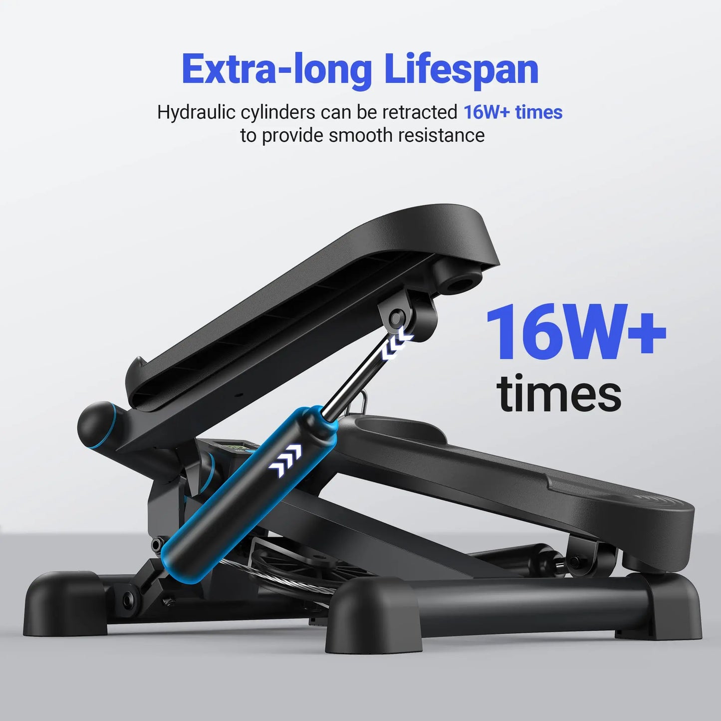 Merach Mini Stepper with Resistance Bands for Effective Workouts