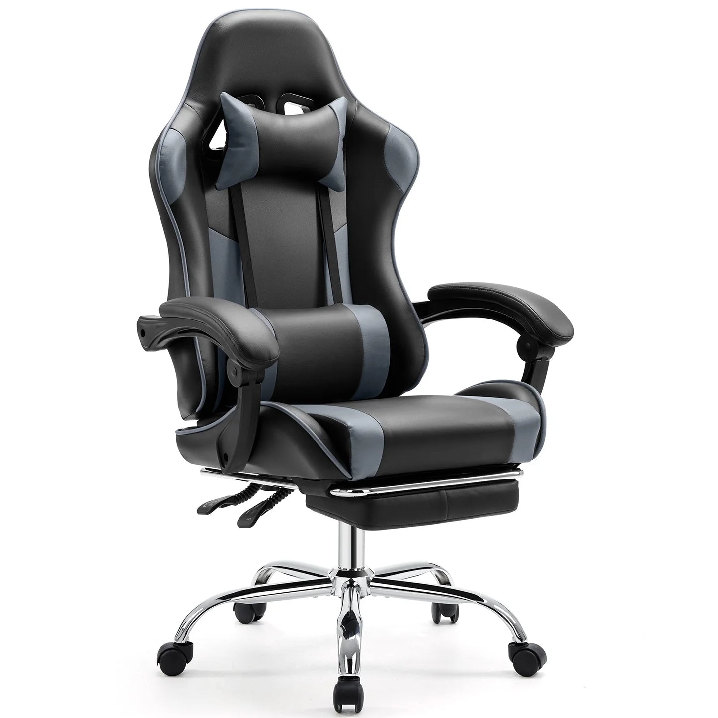 Ergonomic Racing Gaming Chair with Adjustable Support and Comfort