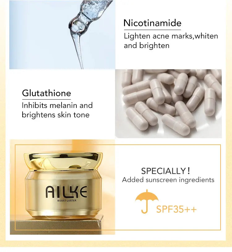 AILKE Dark Spot Corrector Hydration Facial Cream For Glowing Skin