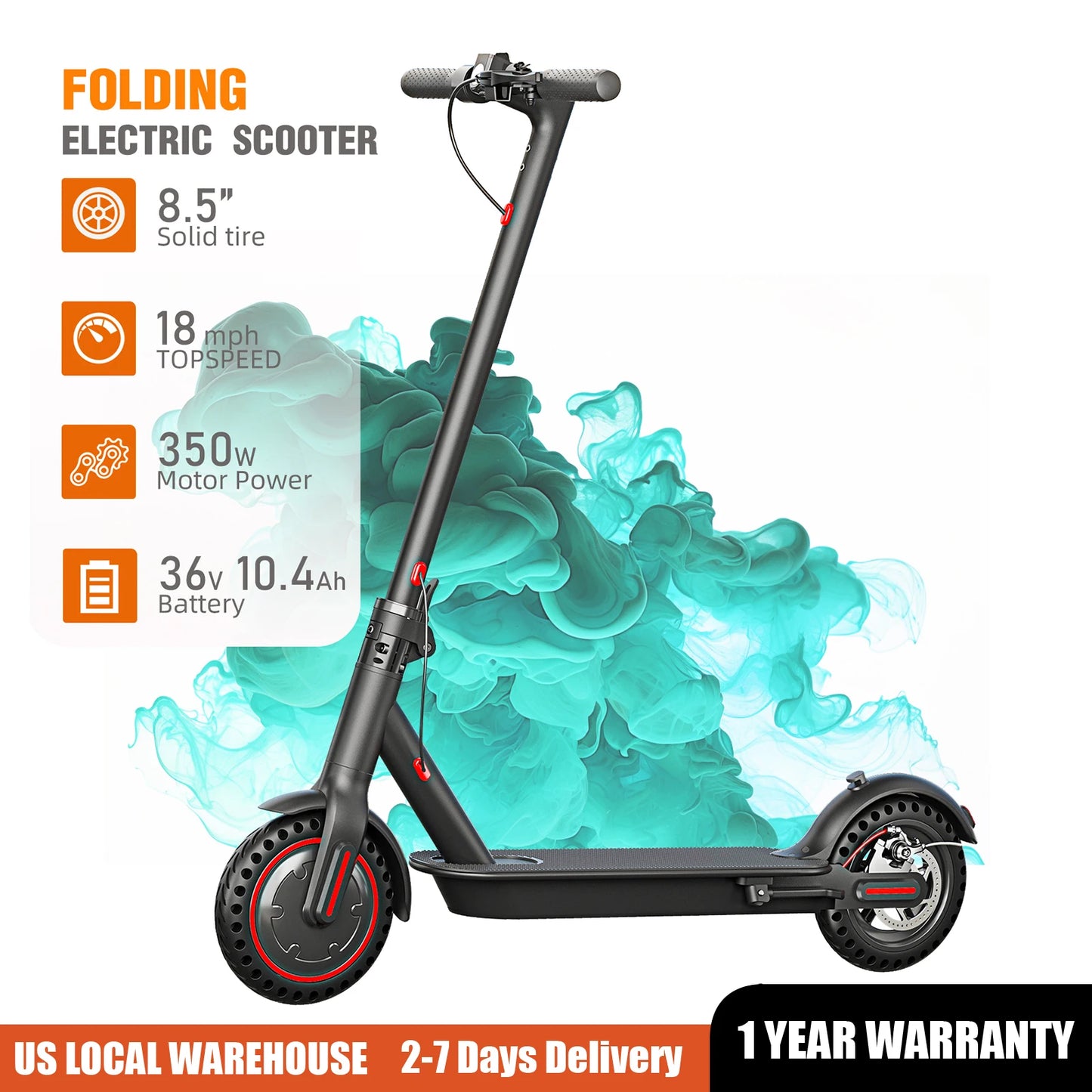 FREEBOY 350W Foldable Electric Scooter For Adults Teens