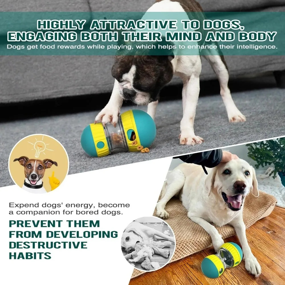 Interactive Dog Treat Toy for Smart Dogs and Fun Play