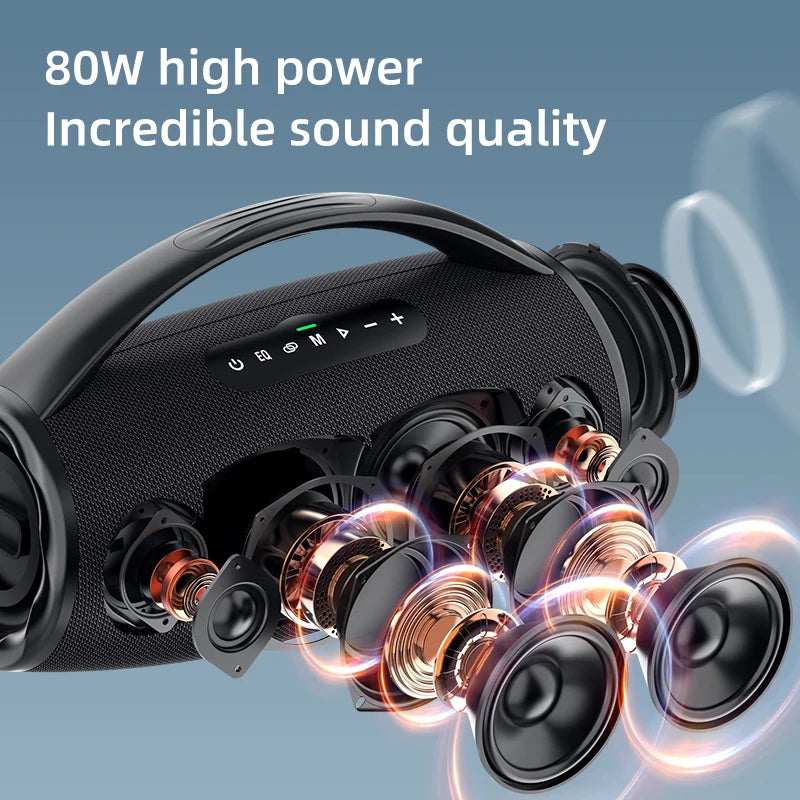 ZEALOT S97 80W Bluetooth Speaker Waterproof TWS Stereo