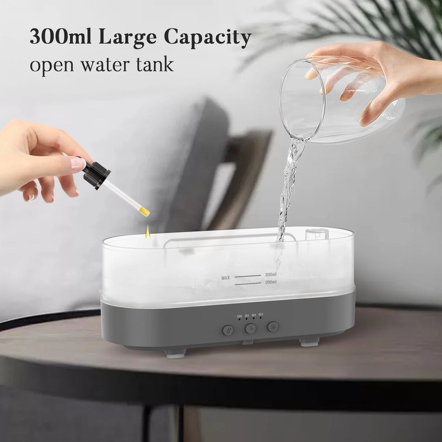 Sejoy Ultrasonic Cool Mist Aroma Diffuser and Lamp