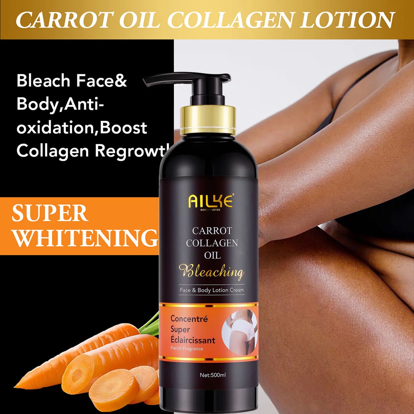 Whitening Body Lotion With Collagen For Brightened Skin