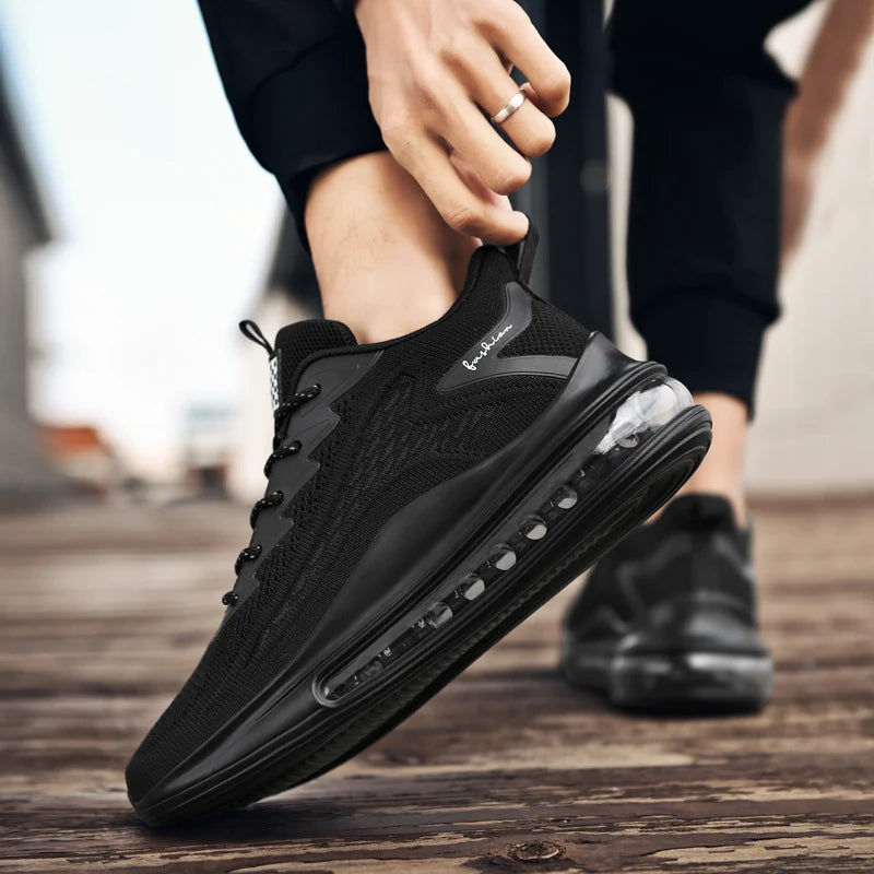 Men's Breathable Non-Slip Running and Tennis Walking Shoes