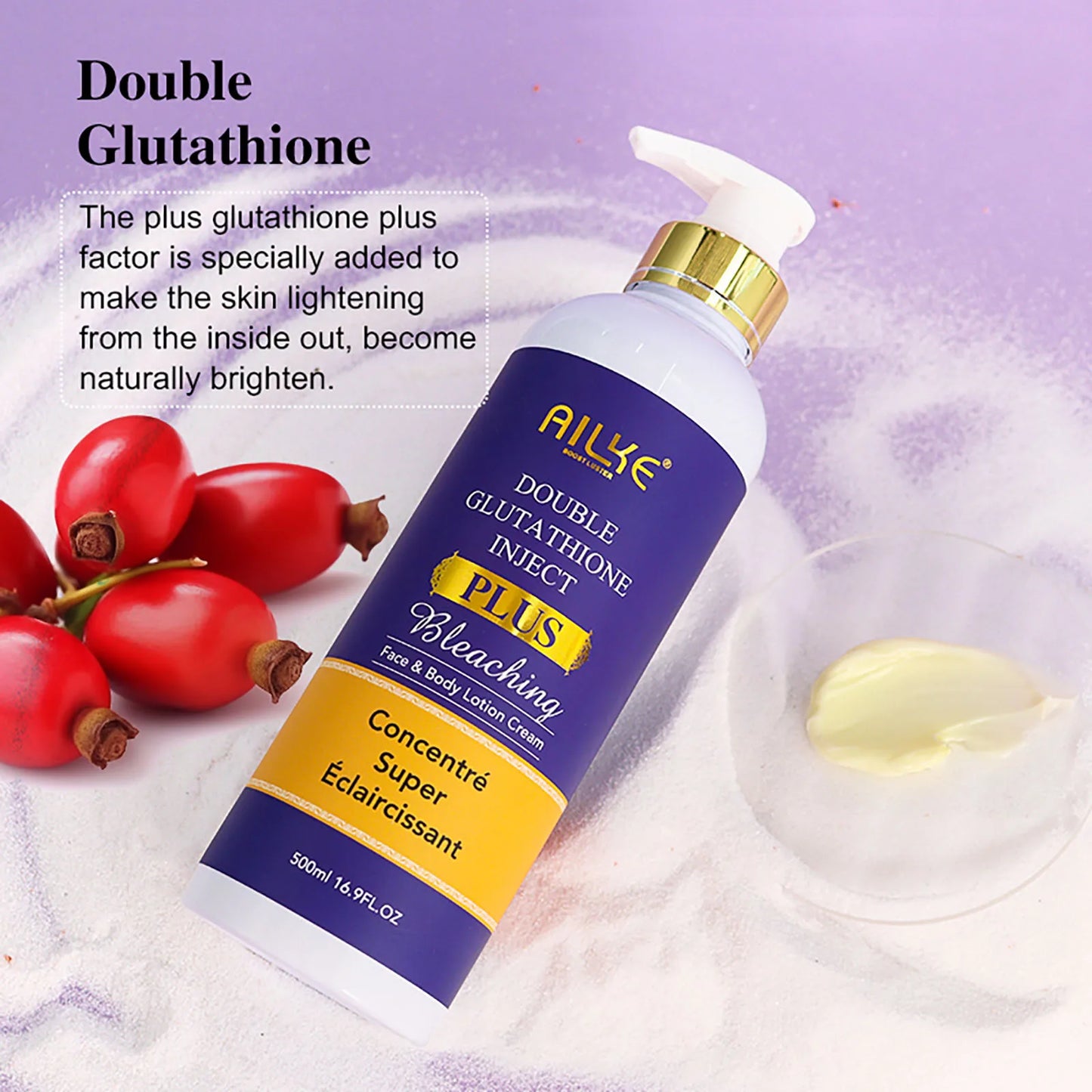 AILKE Glutathione Plus Skin Care Set for Radiant Complexion