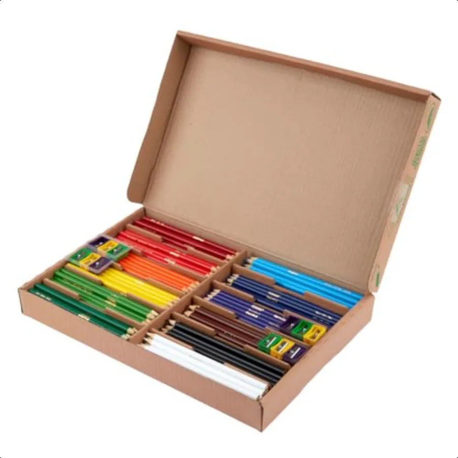 Hign Concerned Colored Pencils Classpack 240 Bulk School