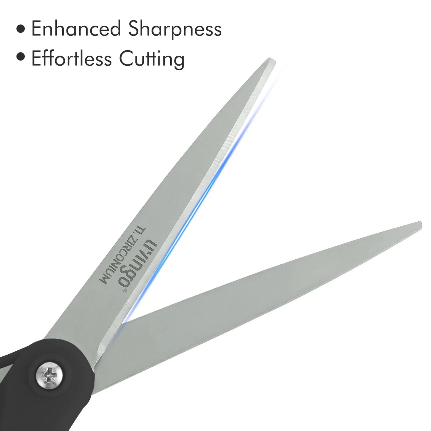 LIVINGO 3 Pack Office Scissors for Crafts and Cutting Tasks
