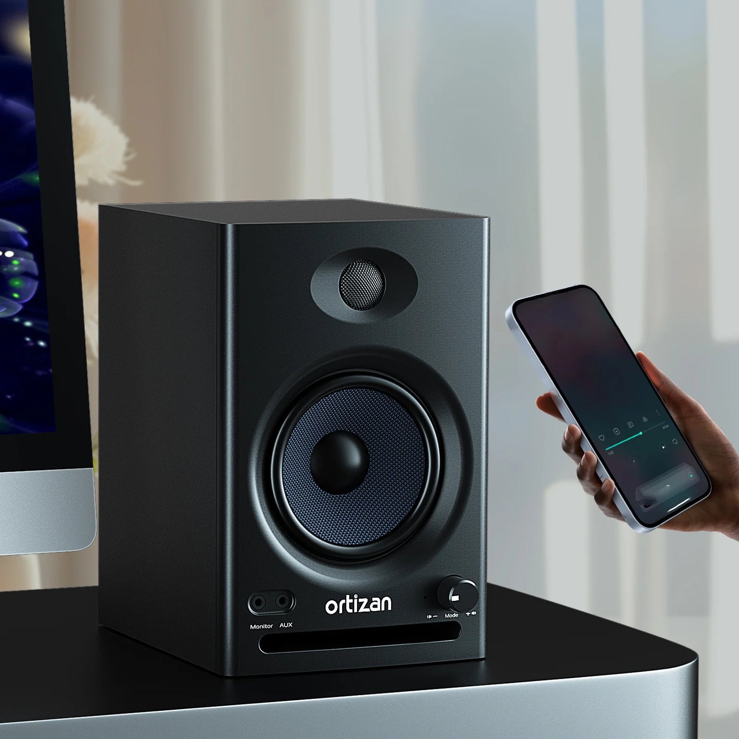 Ortizan C7 Dual Mode Studio Monitors Bluetooth 5.3