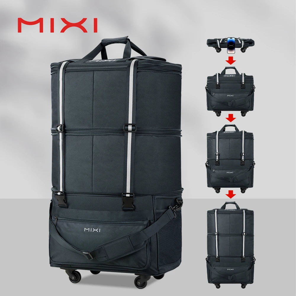 HankeCN Mixi Foldable Travel Bag M3015 With Wheels Deluxe