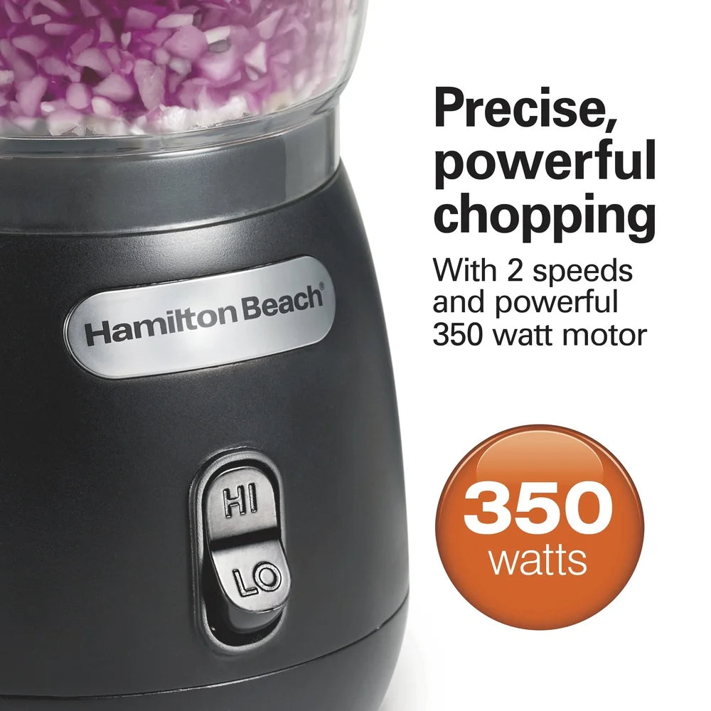 Powerful Mini Food Chopper with Oil Dispenser for Easy Cooking