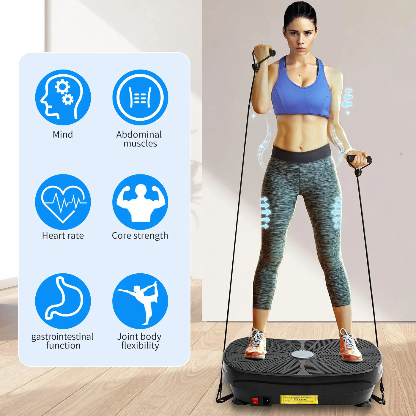 Vibration Plate Machine for Effective Whole Body Workout