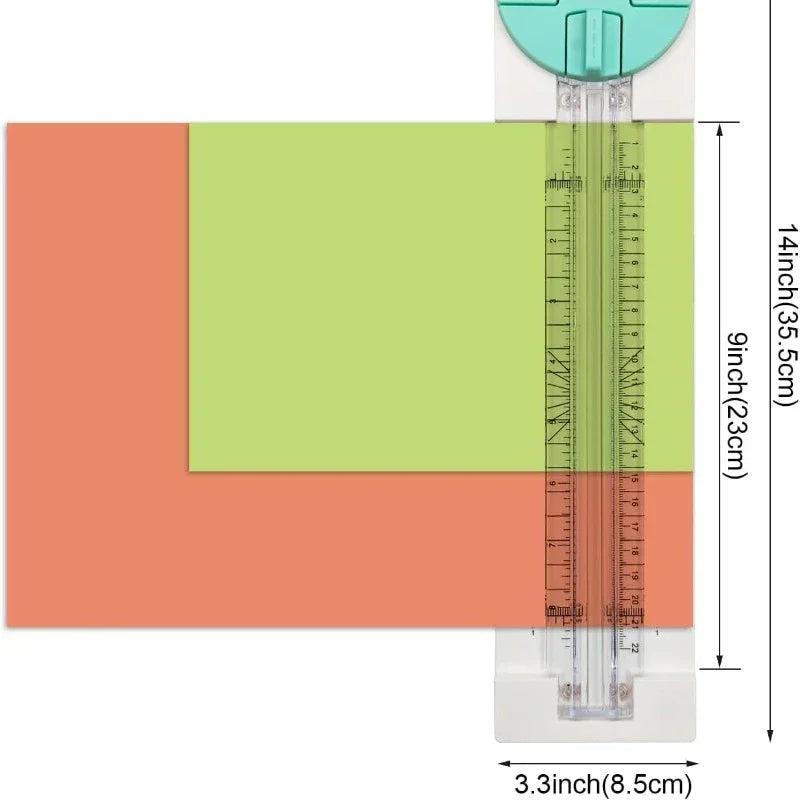 Multi-Function Paper Trimmer with Four Unique Cutting Styles
