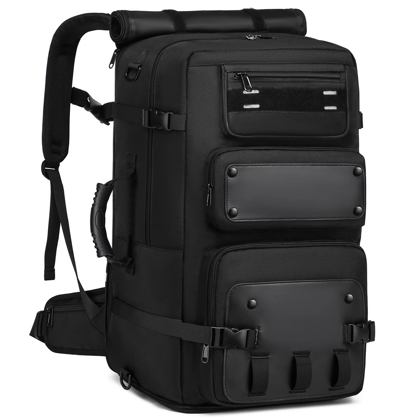 Expandable Men Travel Backpack With Shoe Storage and Laptop Compartment