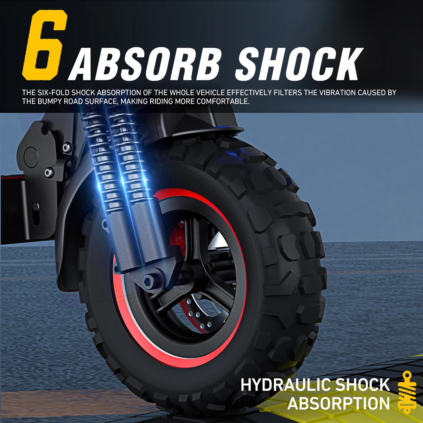 Freeboy 1200W Off Road Electric Scooter With Seat 48V
