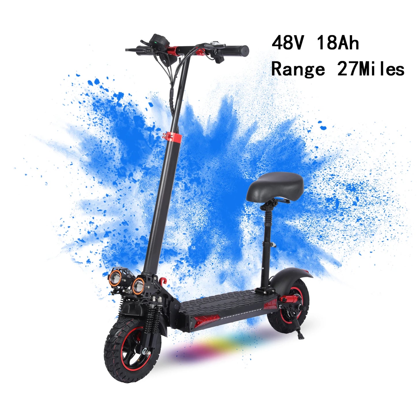 Freeboy 1200W Off Road Electric Scooter With Seat 48V