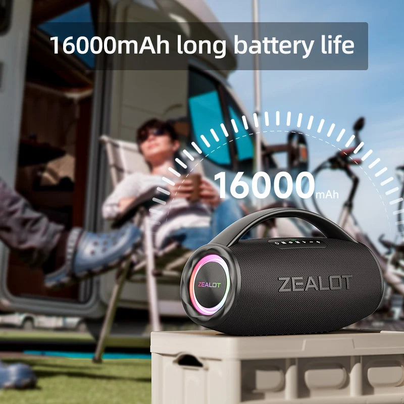 ZEALOT S97 80W Bluetooth Speaker Waterproof TWS Stereo