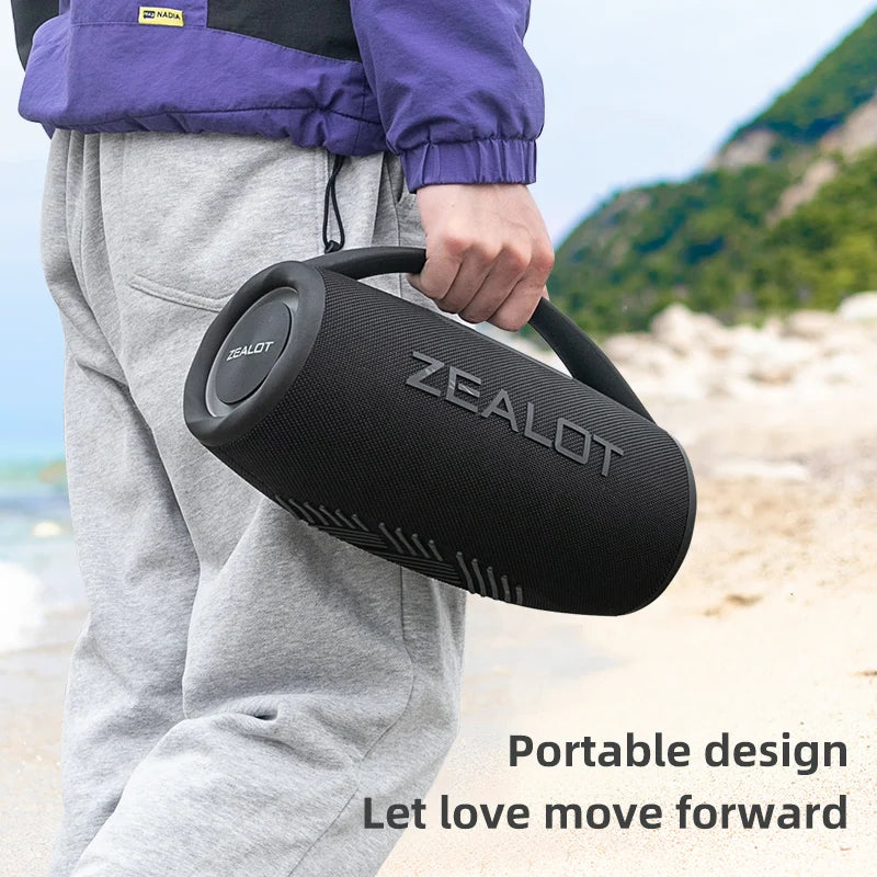 ZEALOT S97 80W Bluetooth Speaker Waterproof TWS Stereo