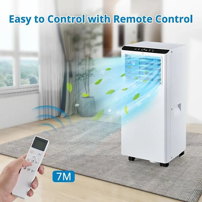 Efficient Portable Air Conditioner with Remote Control and Timer