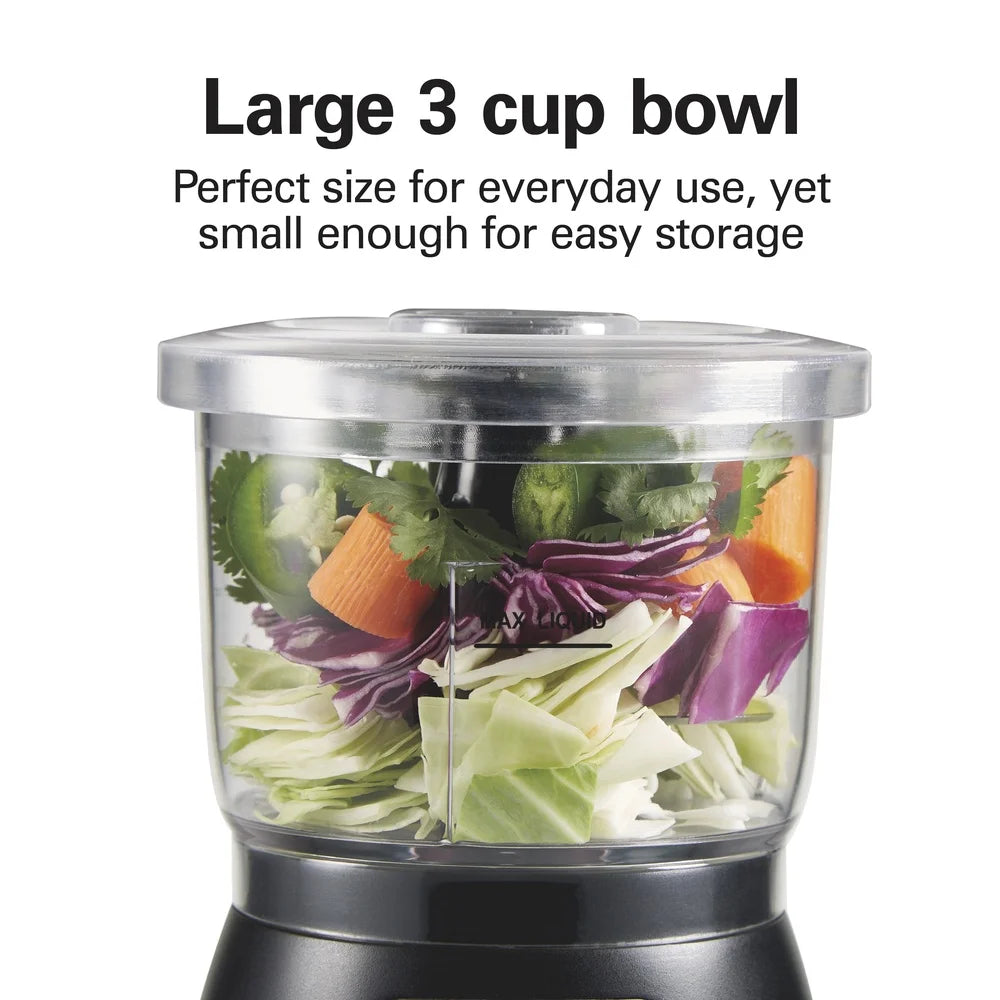 Powerful Mini Food Chopper with Oil Dispenser for Easy Cooking