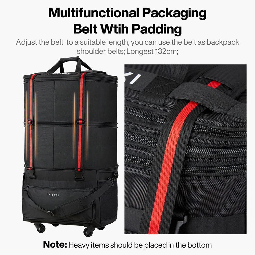 HankeCN Mixi Foldable Travel Bag M3015 With Wheels Deluxe