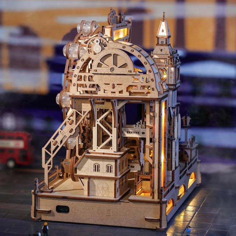 Robotime London City Marble Run 3D Puzzle With Lights