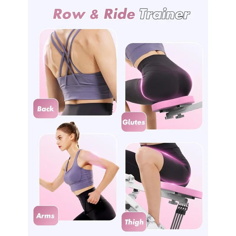 Sportsroyals Adjustable Squat Machine for Home Workout Fitness