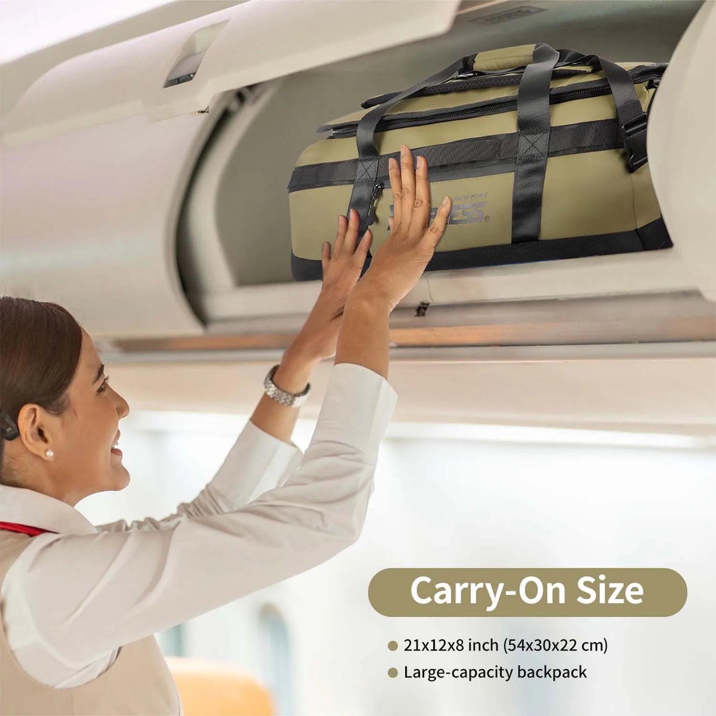 Convertible 2in1 Travel Backpack and Duffle Bag for Adventures