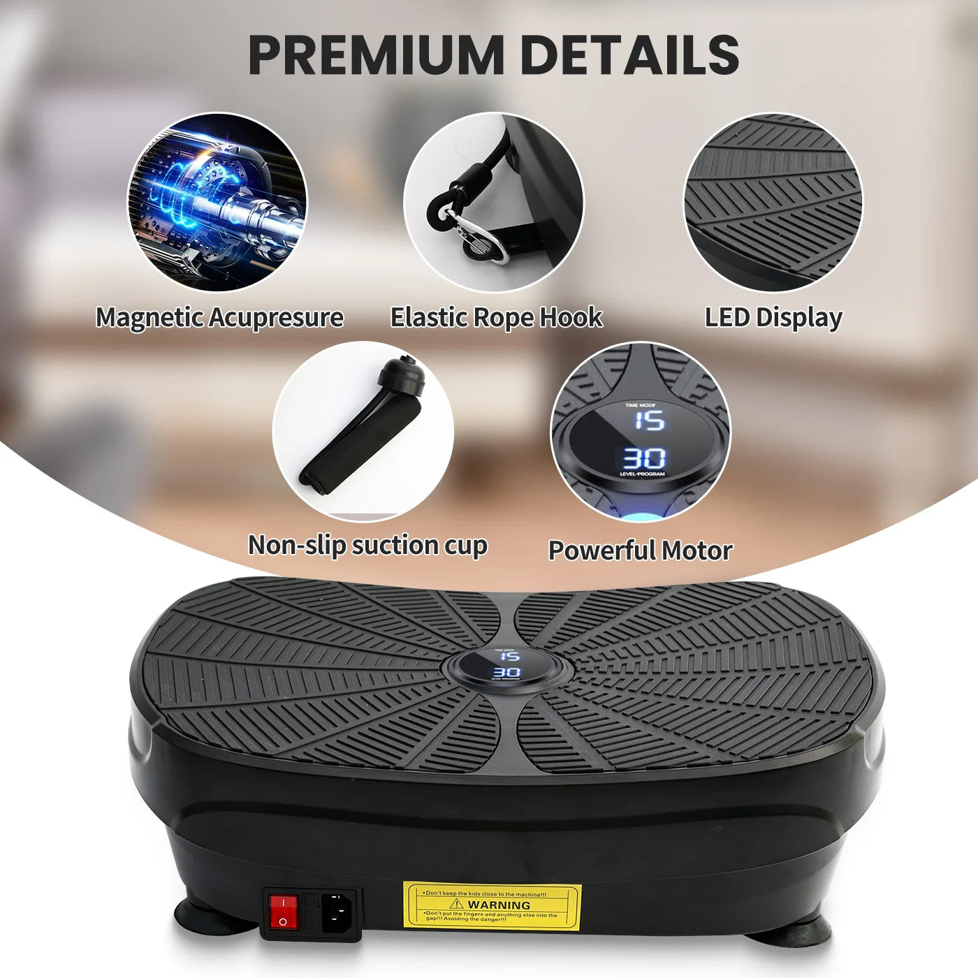 Vibration Plate Machine for Effective Whole Body Workout
