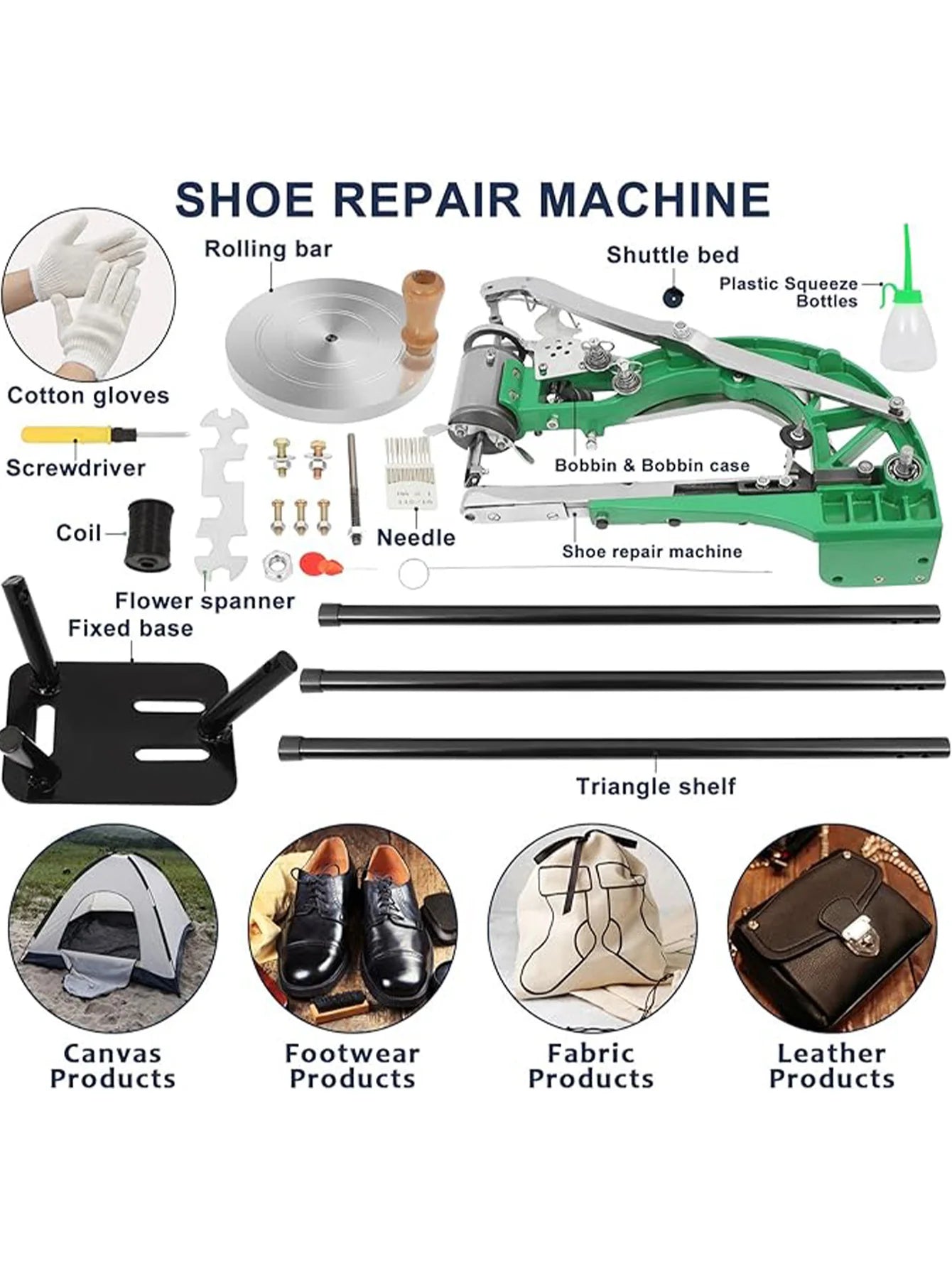 Hign Concerned Leather Cobbler Sewing Machine Repair