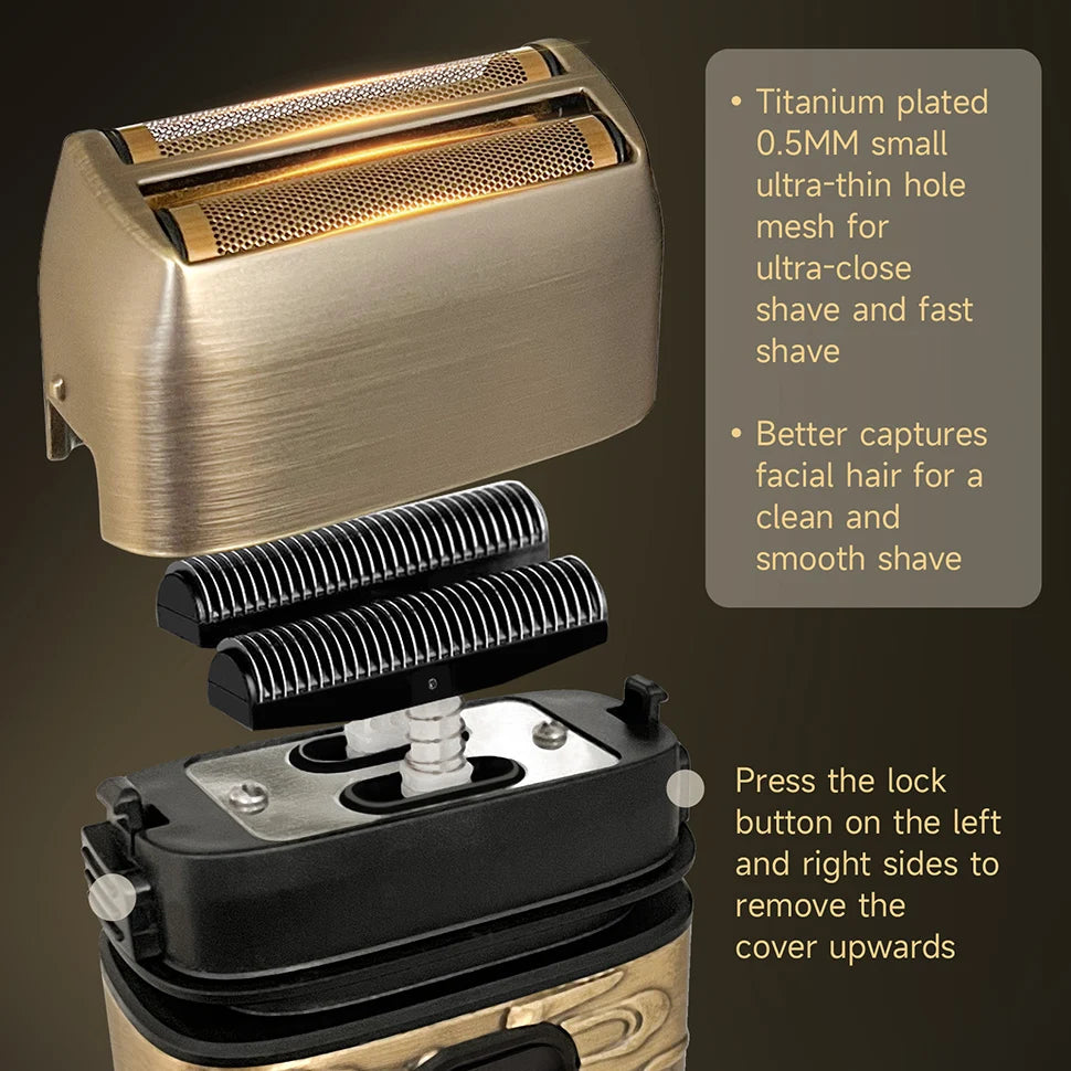 Oudim Foil Shaver Kit for Men Hair Beard Trimmer Pro