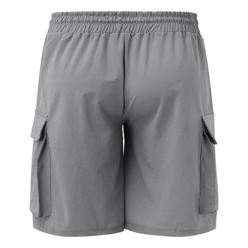 Men's Quick Dry Athletic Shorts with Pockets for Outdoor Fun