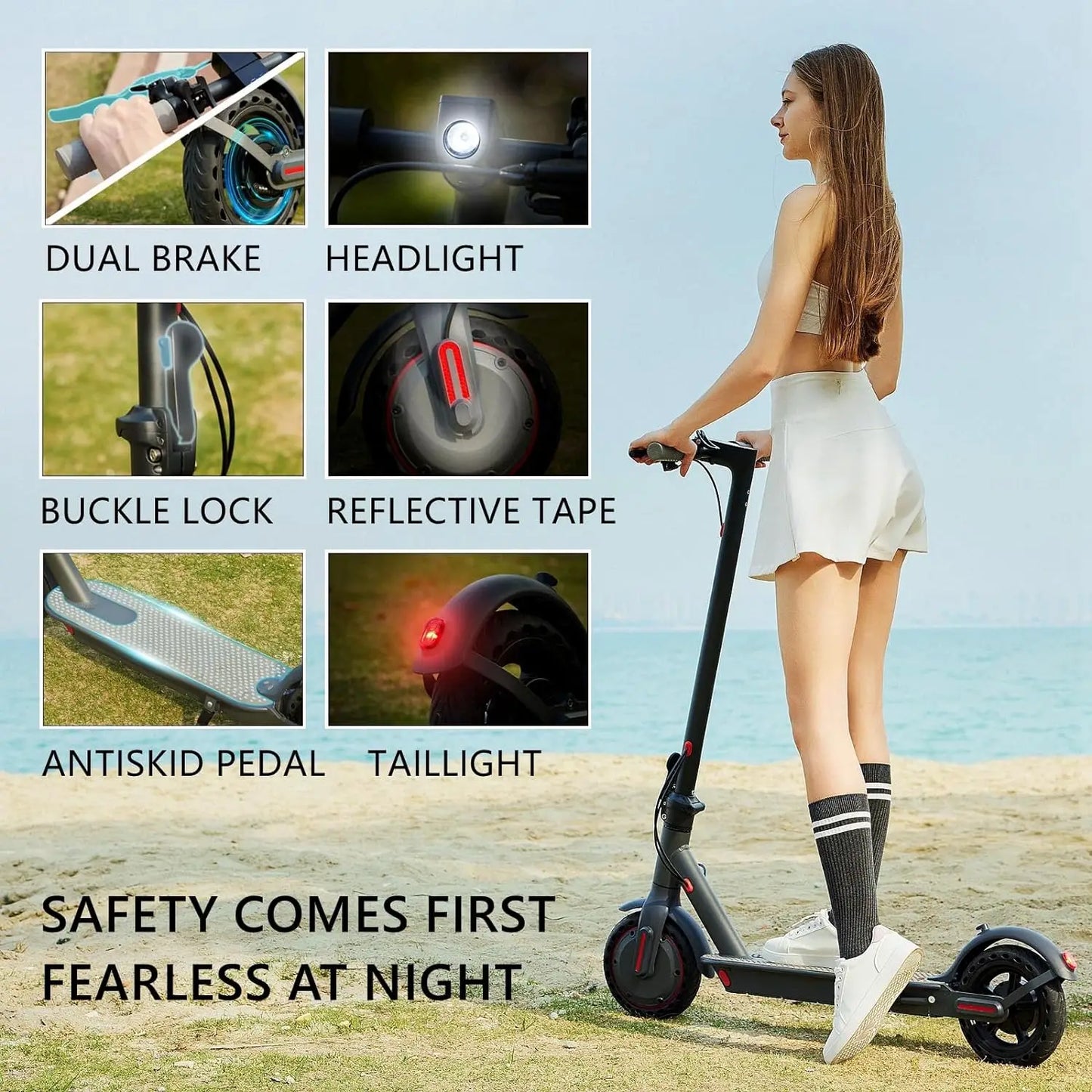 G5 Electric Scooter 36V 350W Foldable 8.5 Inch Tyres