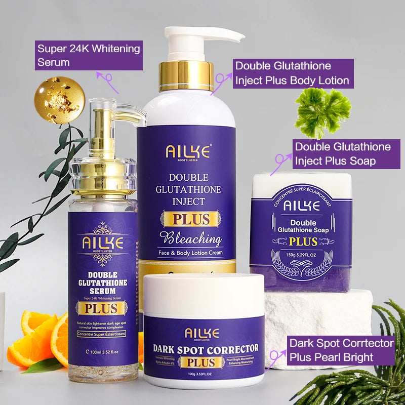 AILKE Anti-Black Spots Brightening Face Serum for Radiant Skin