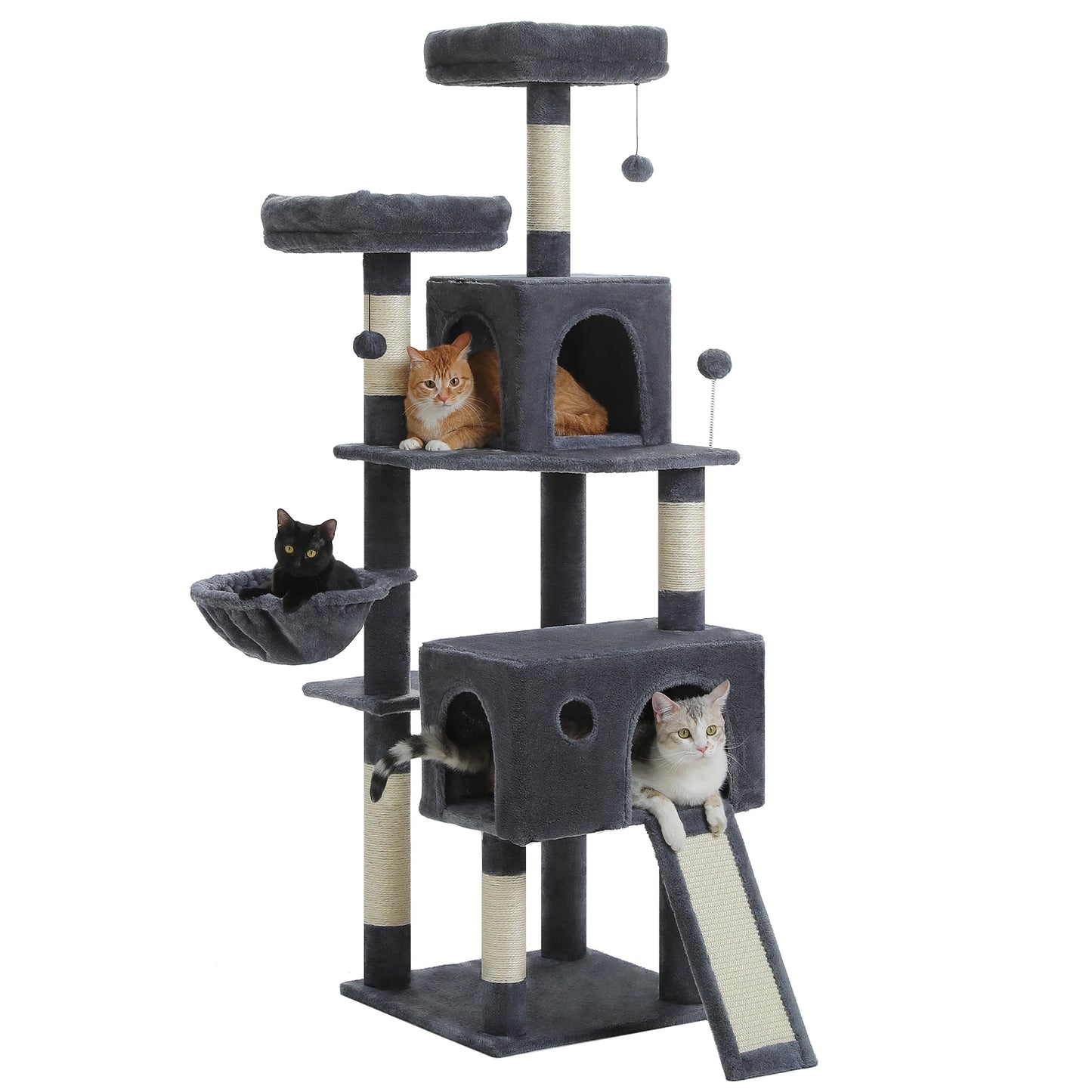 PAWZ Road Multi Level Cat Tree Tower With Sisal Scratching