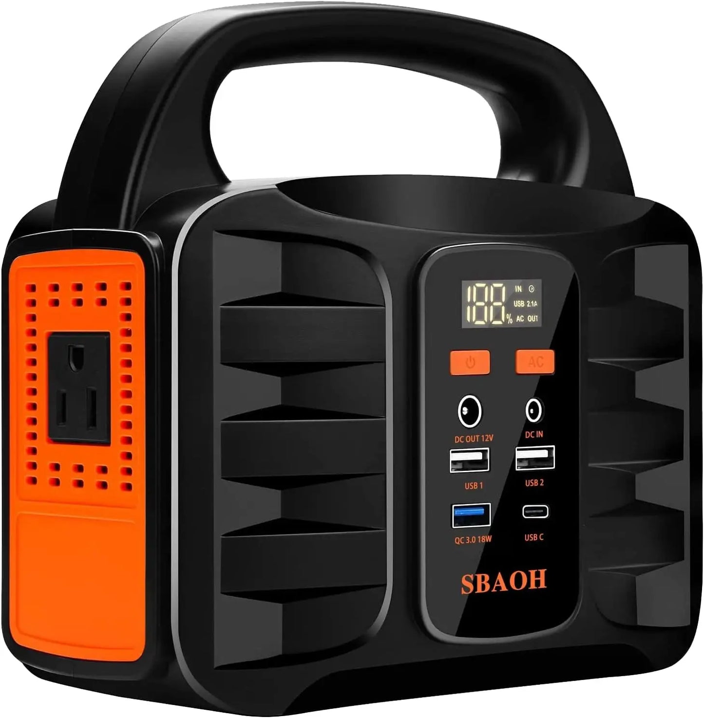 Portable Power Station for Outdoor Adventures and Emergency Backup