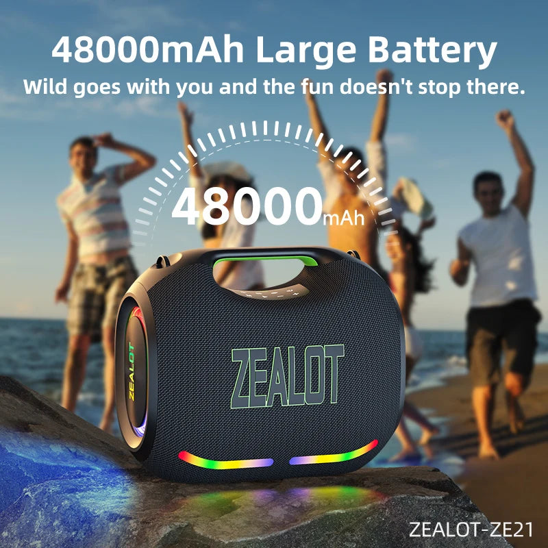Zealot Ze21 250W Wireless Bluetooth Subwoofer Speaker