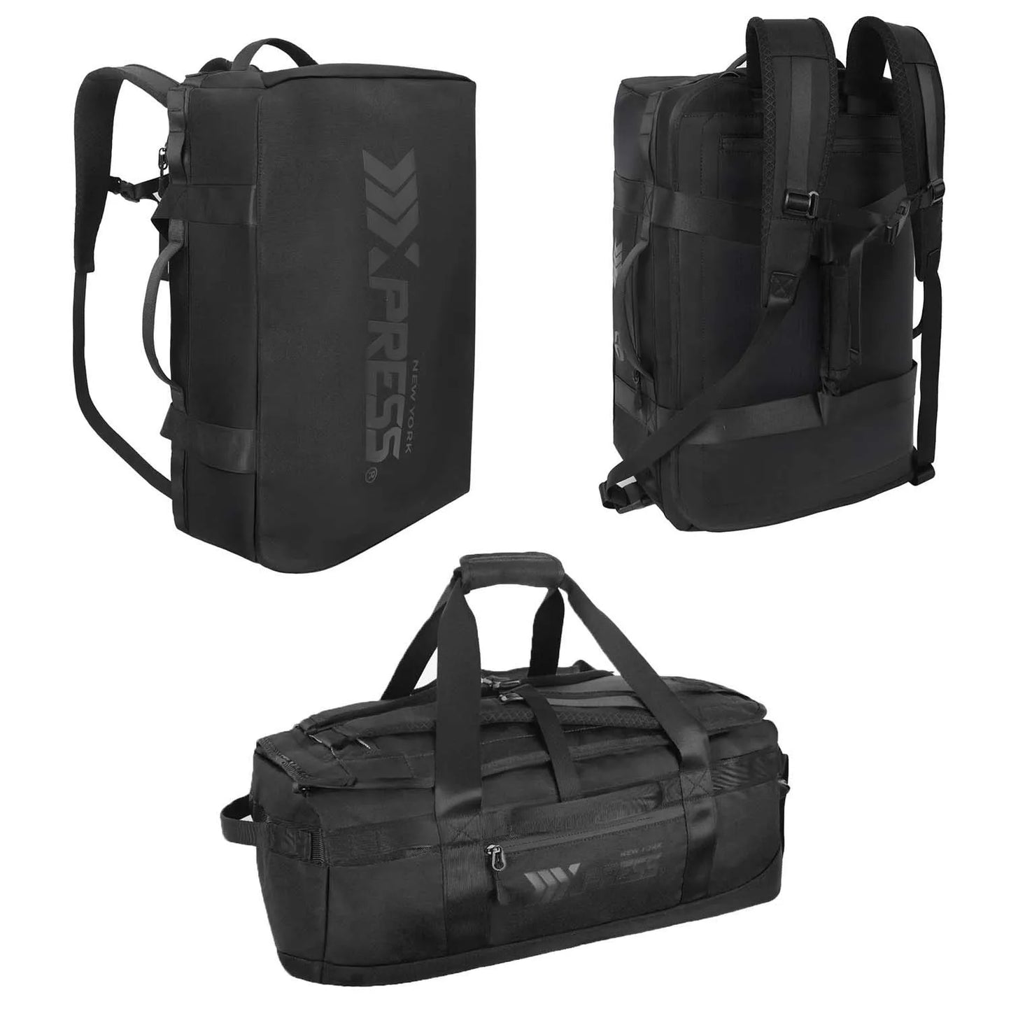 Convertible 2in1 Travel Backpack and Duffle Bag for Adventures