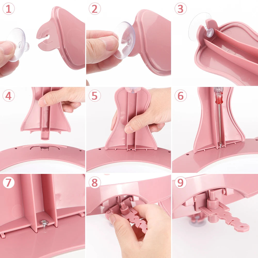 QJH Knitting Machine Kit for Easy DIY Scarves and Hats