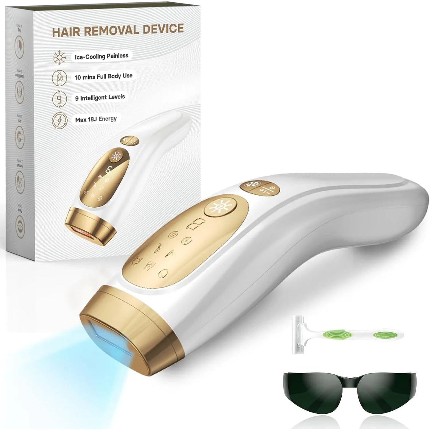 JOOYEE IPL Hair Removal Painless Full Body Solution