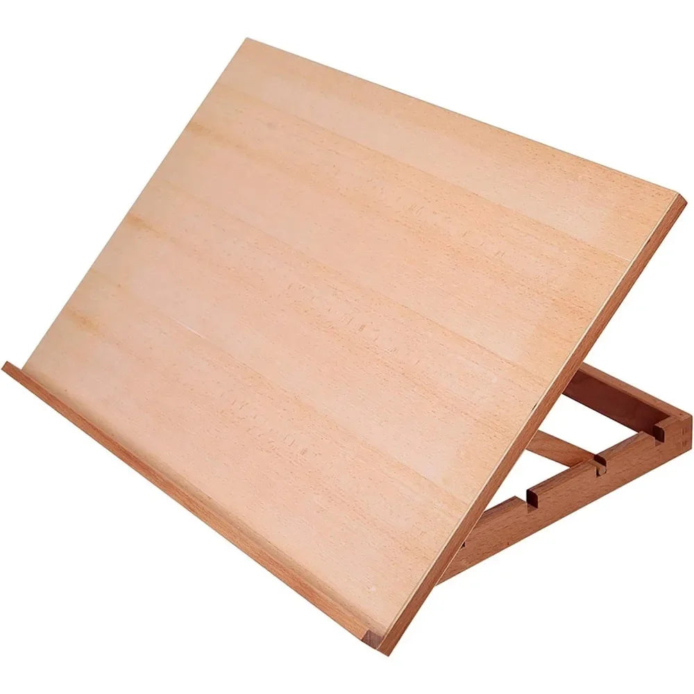 Hign Concerned Wooden Drawing Table Easel Sketch Board