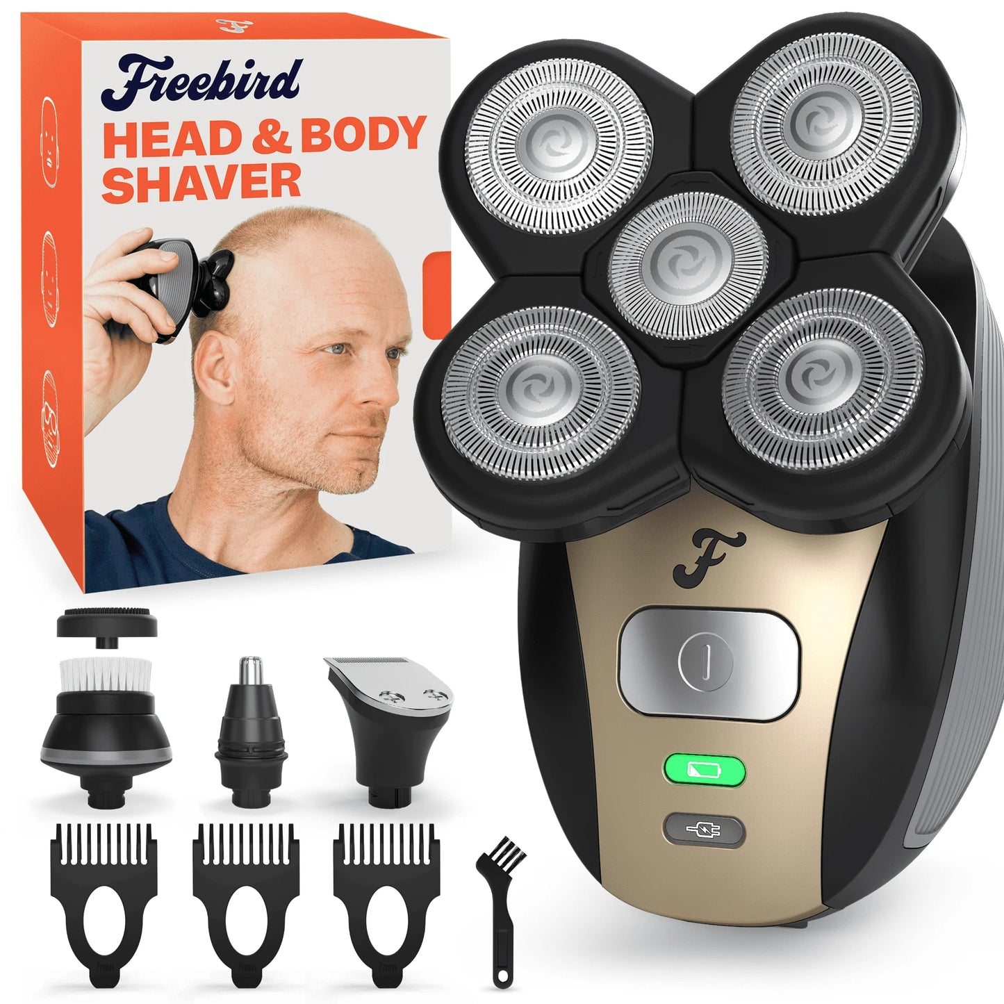 HAOYUNMA Freebird FlexSeries Shaving Kit Waterproof Shaver