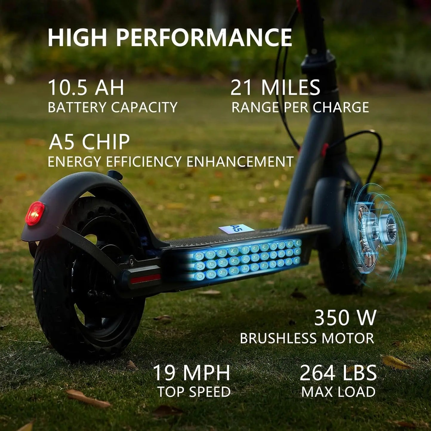 G5 Electric Scooter 36V 350W Foldable 8.5 Inch Tyres