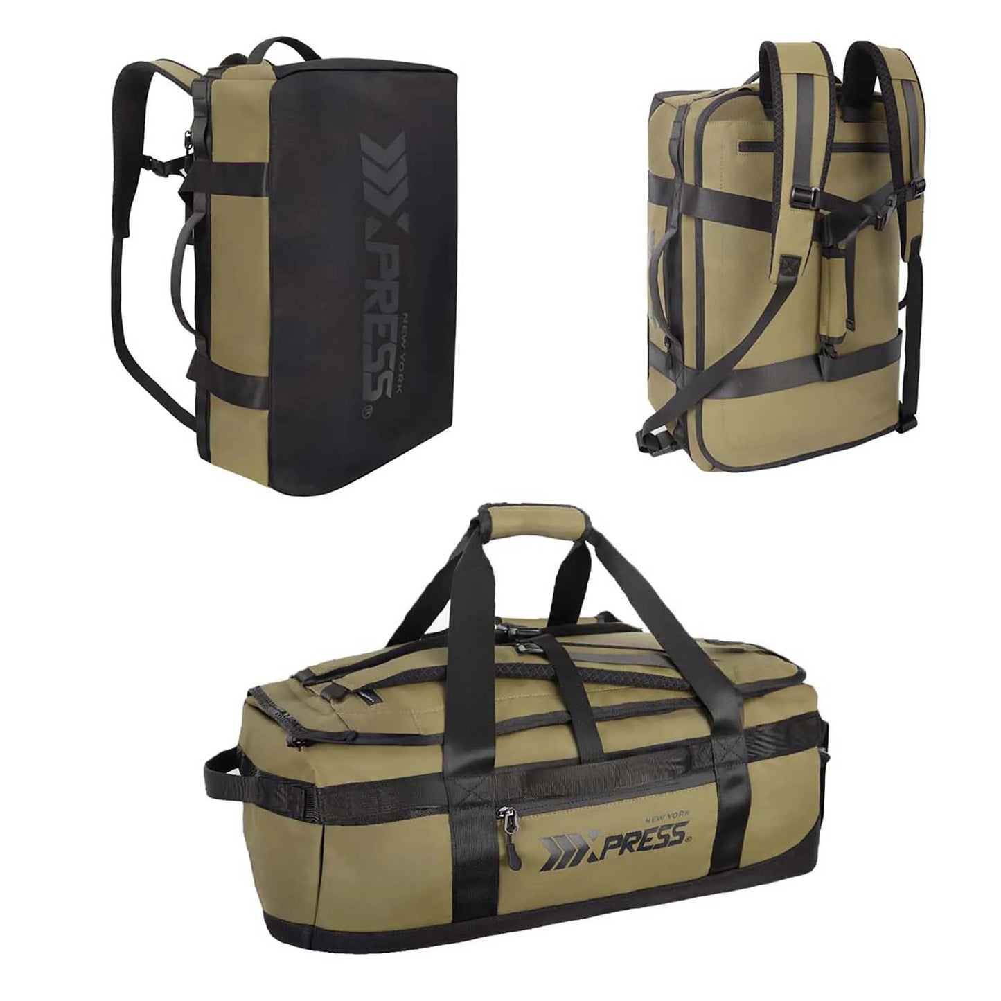 Convertible 2in1 Travel Backpack and Duffle Bag for Adventures
