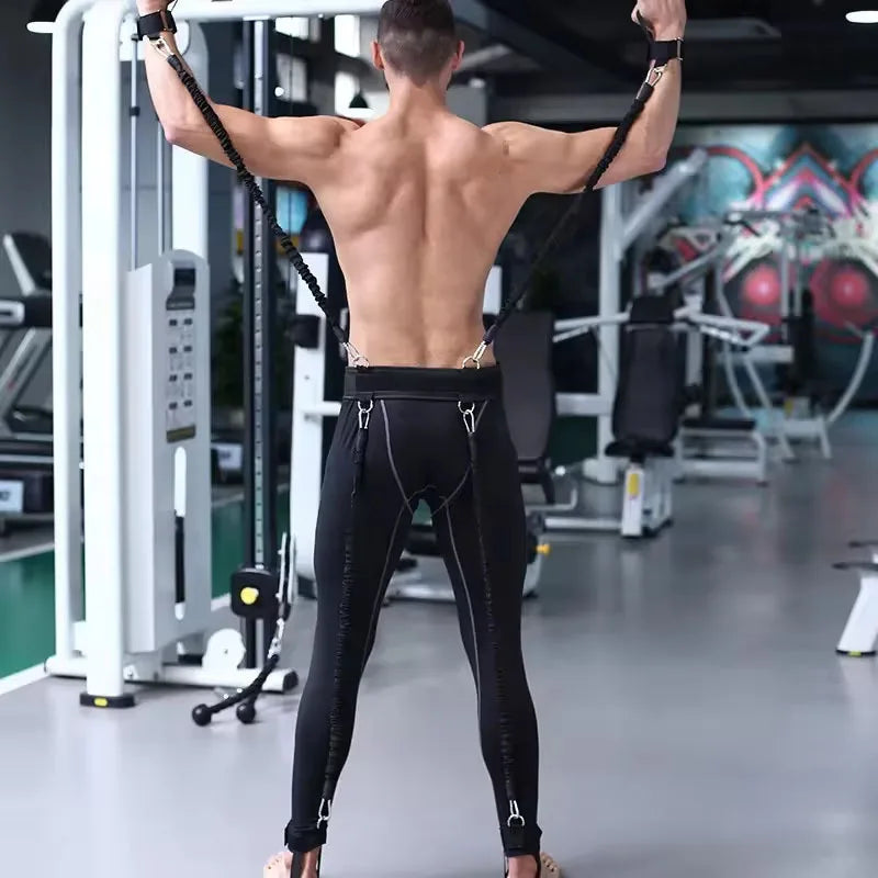 Resistance Bands Stretching Strap Set for Fitness and Training