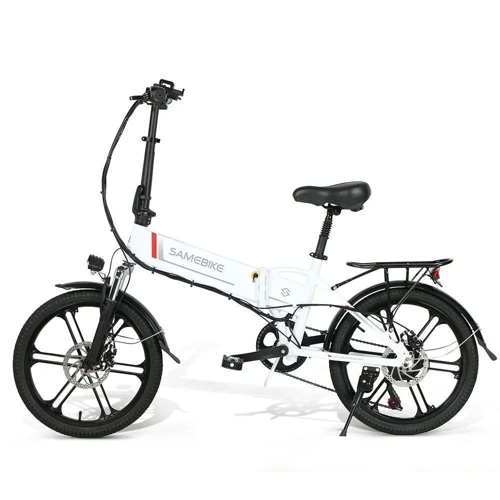 Electric Folding Bike with Detachable Lithium Battery for Commuting
