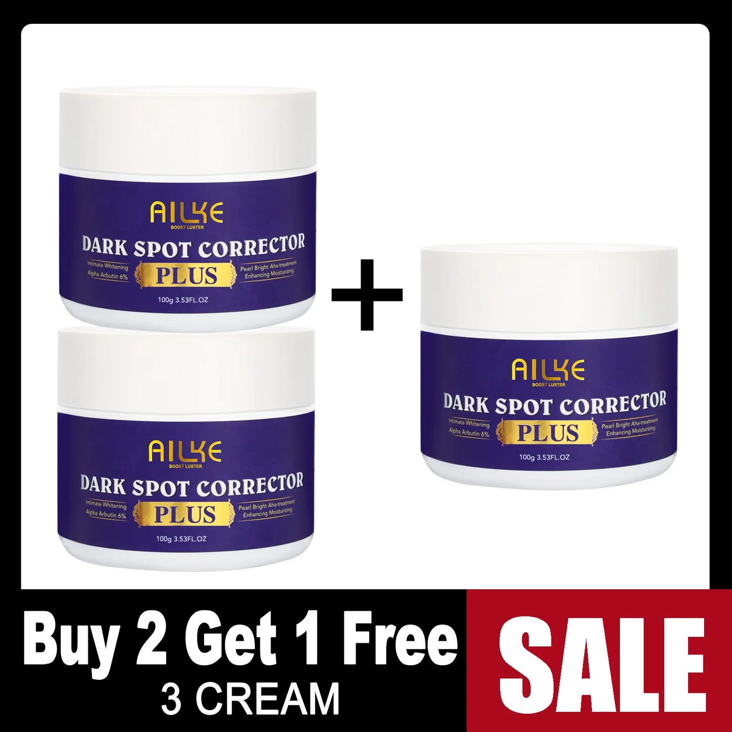 AILKE Glutathione Plus Skin Care Set for Radiant Complexion