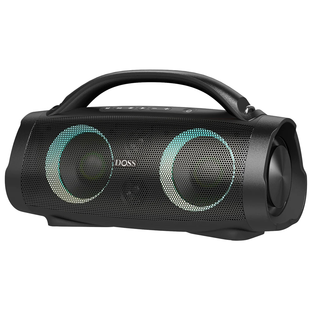 DOSS Portable Bluetooth Speaker 100W IPX6 Waterproof