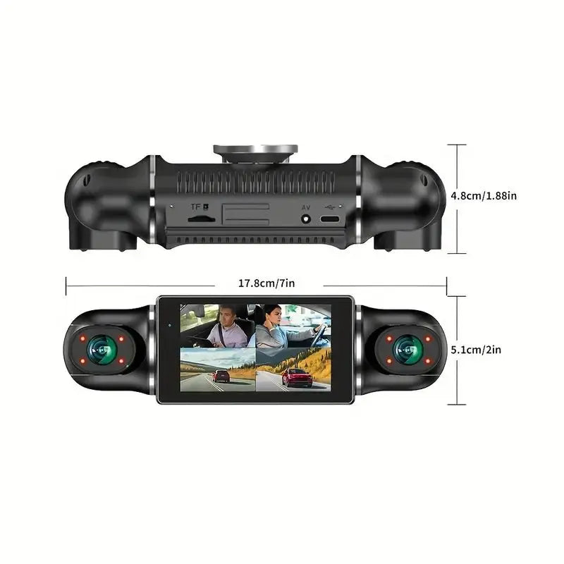 4 Channel Car Camera Recorder with Parking Monitoring System